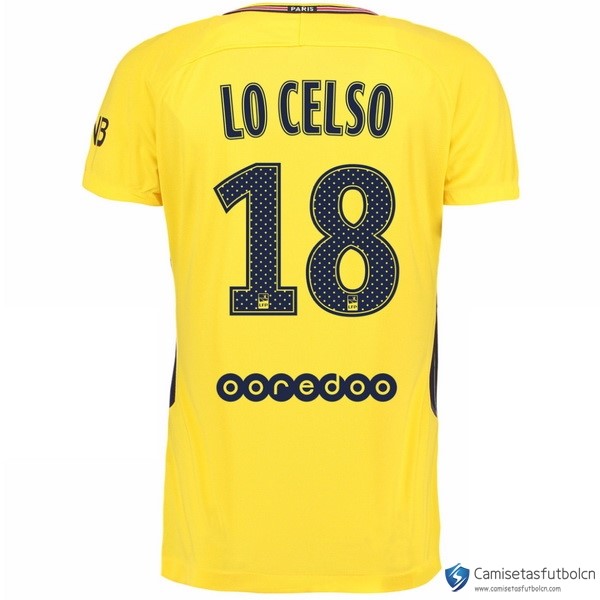 Camiseta Paris Saint Germain Segunda equipo Lo Celso 2017-18